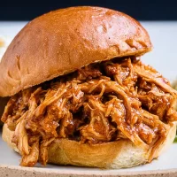 Delicious Pulled Pork Sandwich Ready to Serve
