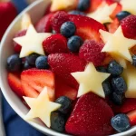 Red White and Blue Fruit Salad – Festive & Colorful Delight
