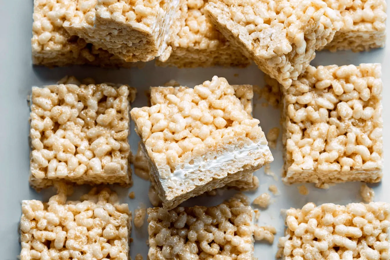 Delicious Rice Krispie Treats Ready to Enjoy