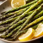 Perfectly Roasted Asparagus Platter