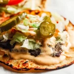 Smash Burger Tacos Ready to Serve - Flavorful and Fun