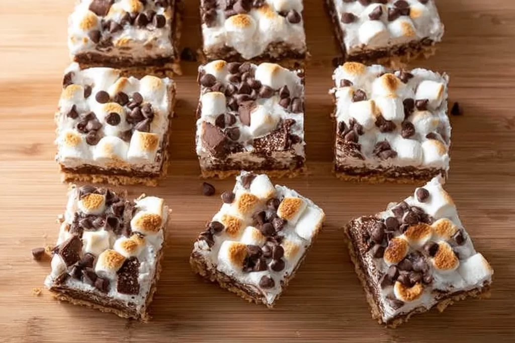 Delicious S'mores Bars Ready to Enjoy