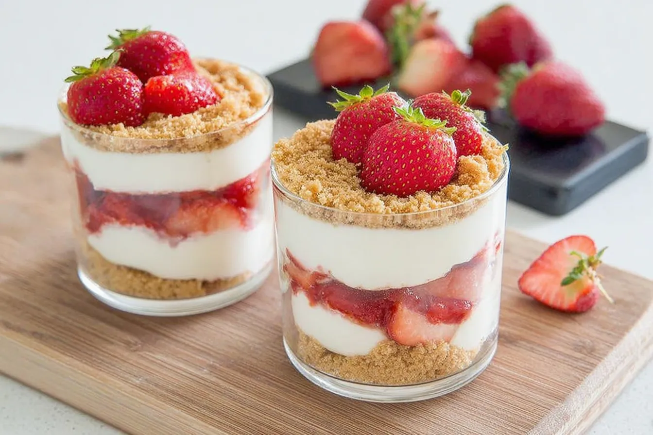 Strawberry Cheesecake Parfaits