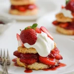 Luscious Strawberry Shortcake with Flaky Biscuits