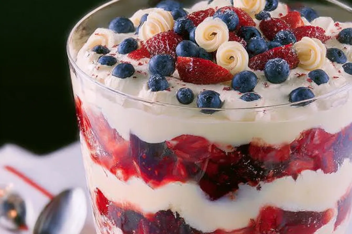 Summer Berry Trifle - A Colorful, Delicious Dessert