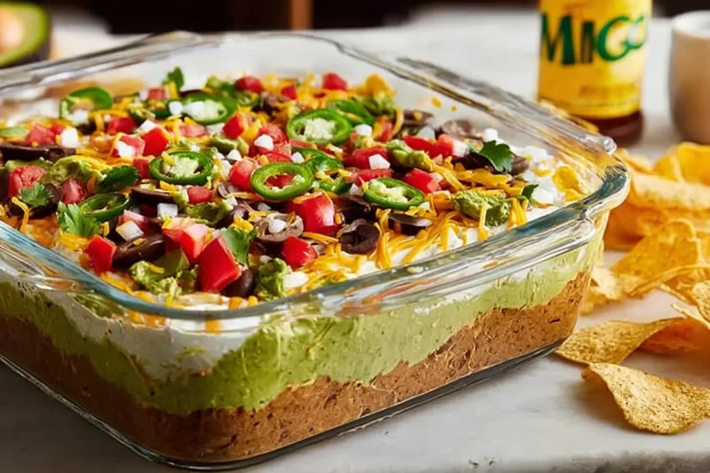 7 Layer Taco Dip Ready to Serve