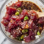 Ahi Tuna Poke Bowls Ready to Enjoy