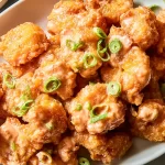 Delicious Air Fryer Bang Bang Shrimp Plated