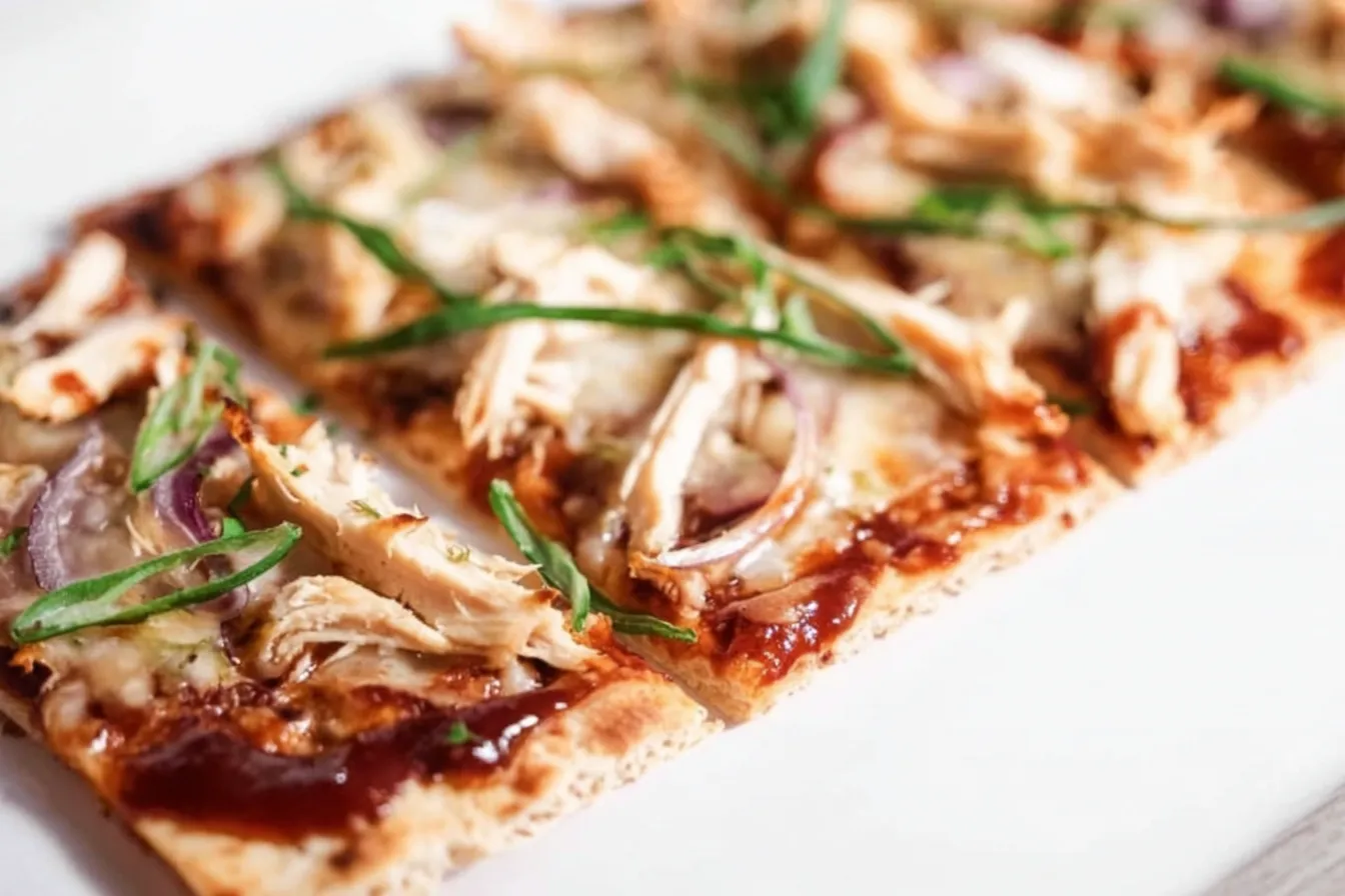 BBQ Chicken Flatbread Pizza
