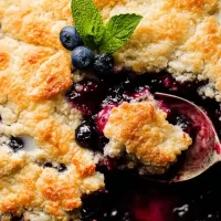 Berry Cobbler Bliss: A Must-Try Dessert Recipe! Mouth-Watering Berry Cobbler Fresh from the Oven
