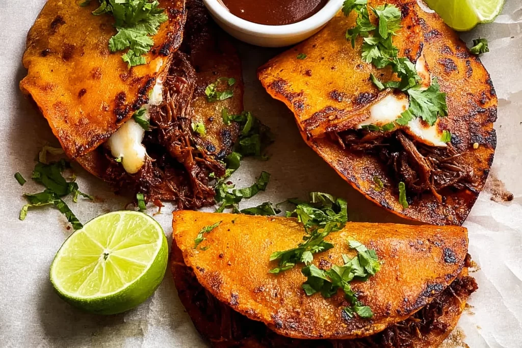 Mouthwatering Birria Tacos Ready to Savor