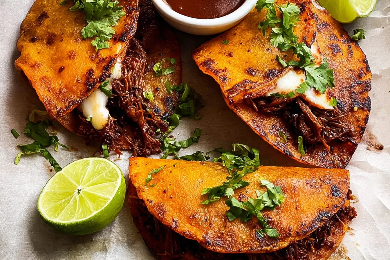 Mouthwatering Birria Tacos Ready to Savor