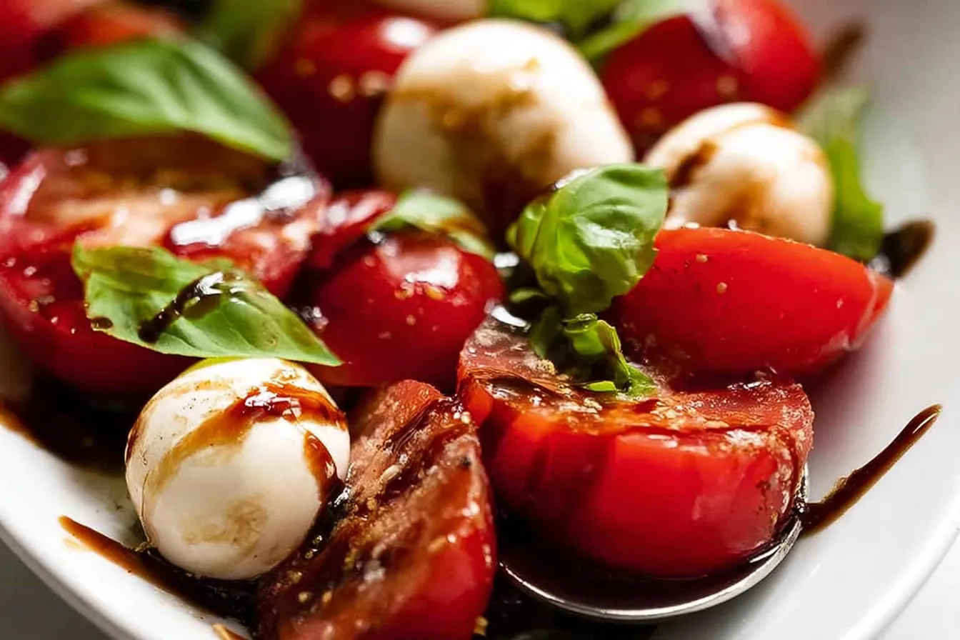 Caprese Salad with Balsamic Glaze