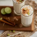Classic Horchata in a Glass with Cinnamon