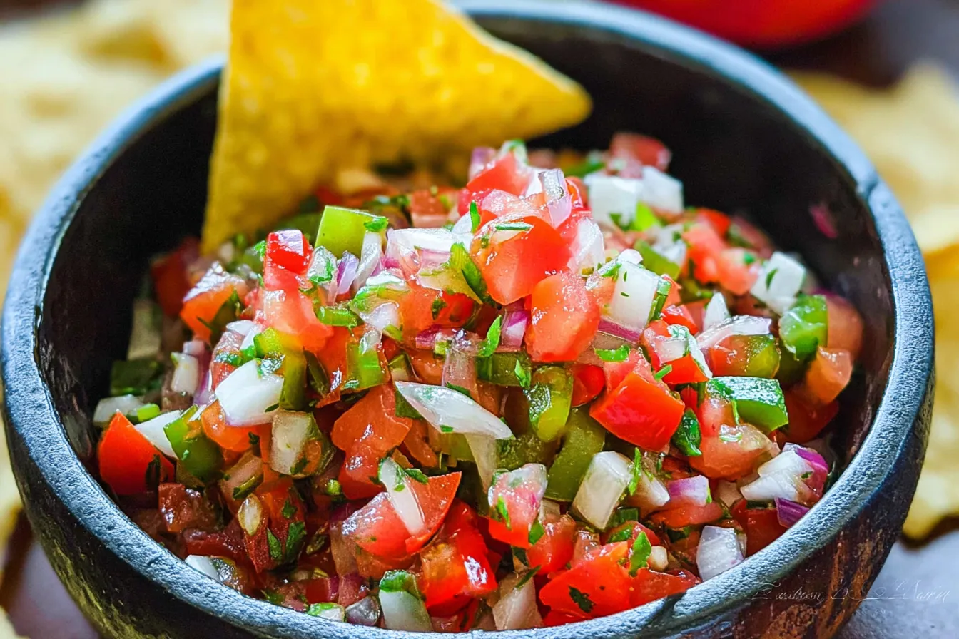 Classic Restaurant-Style Pico de Gallo