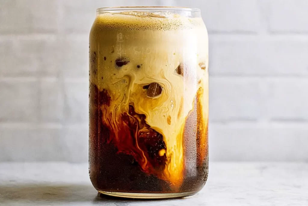 Delicious Cold Foam Iced Coffee Ready to Enjoy