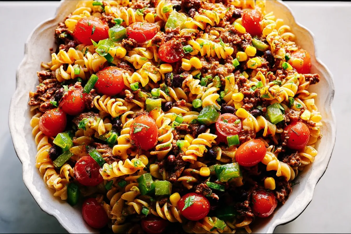 Cold Taco Pasta Salad