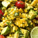 Corn and Avocado Salad Platter
