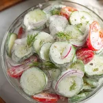 Creamy Cucumber Tomato Salad: A Summer Essential