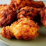 Crispy Fried Chicken Served Fresh