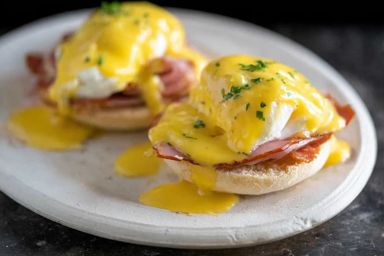 Delicious Eggs Benedict Ready to Serve