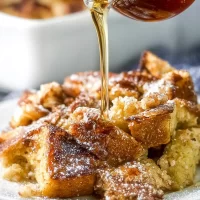 Delicious French Toast Casserole Ready to Serve