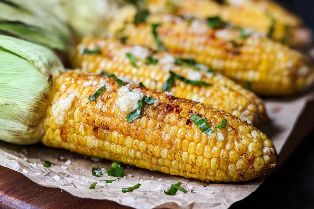 Garlic Butter Grilled Corn on the Cob: Grilled Perfection