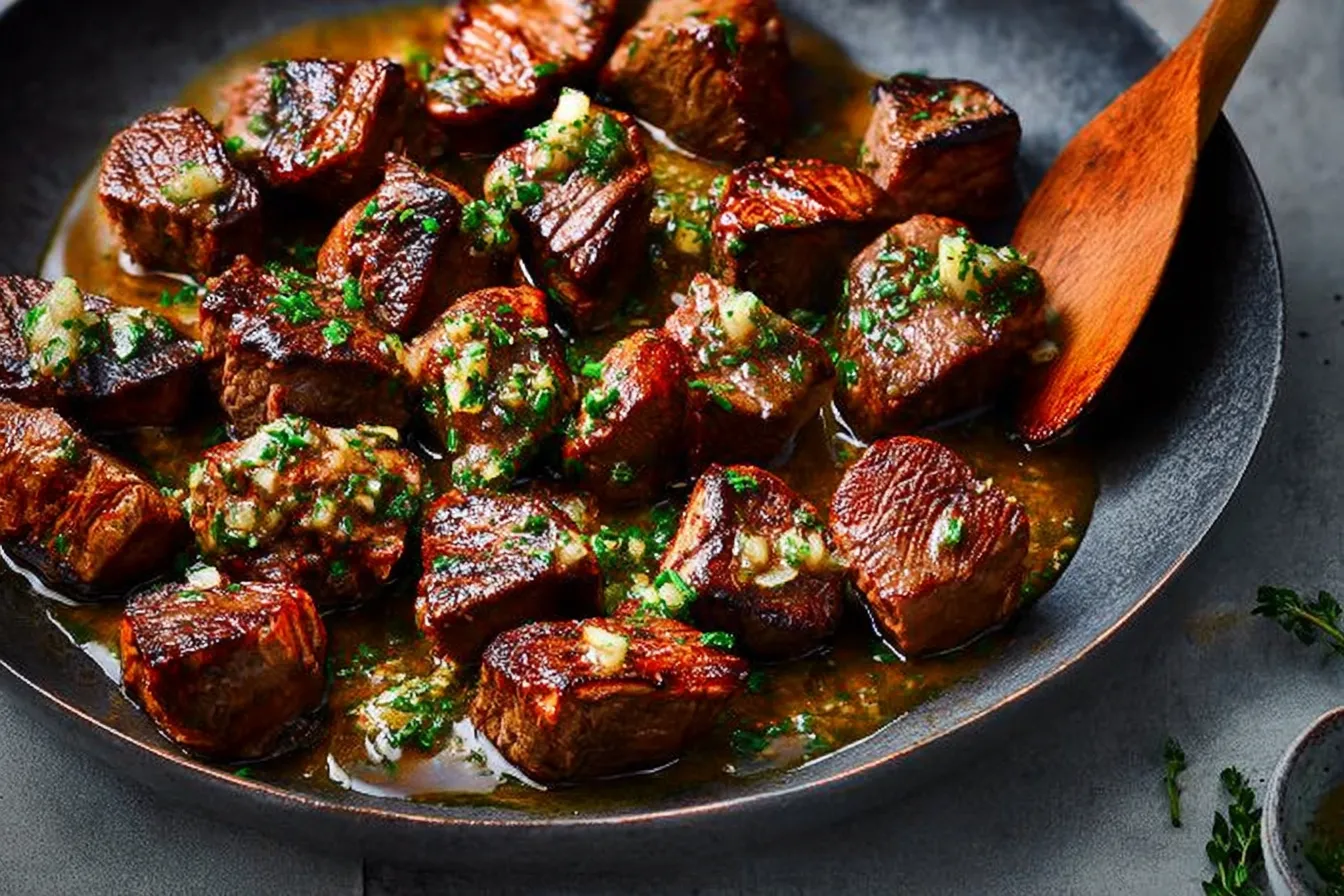 Garlic Butter Steak Bites