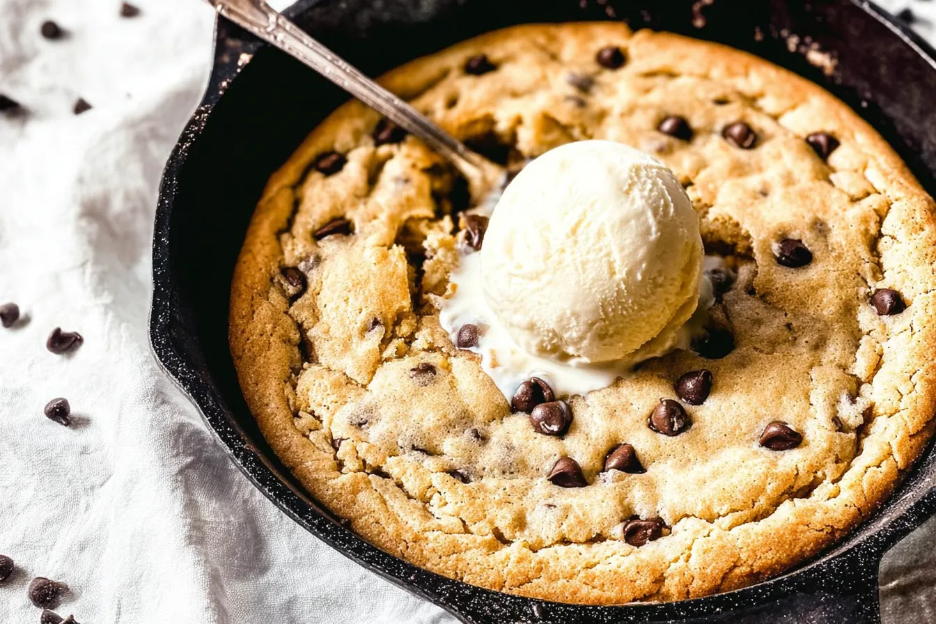 Gluten-Free Chocolate Chip Skillet Cookie