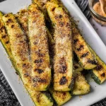 Delicious Grilled Zucchini with Parmesan