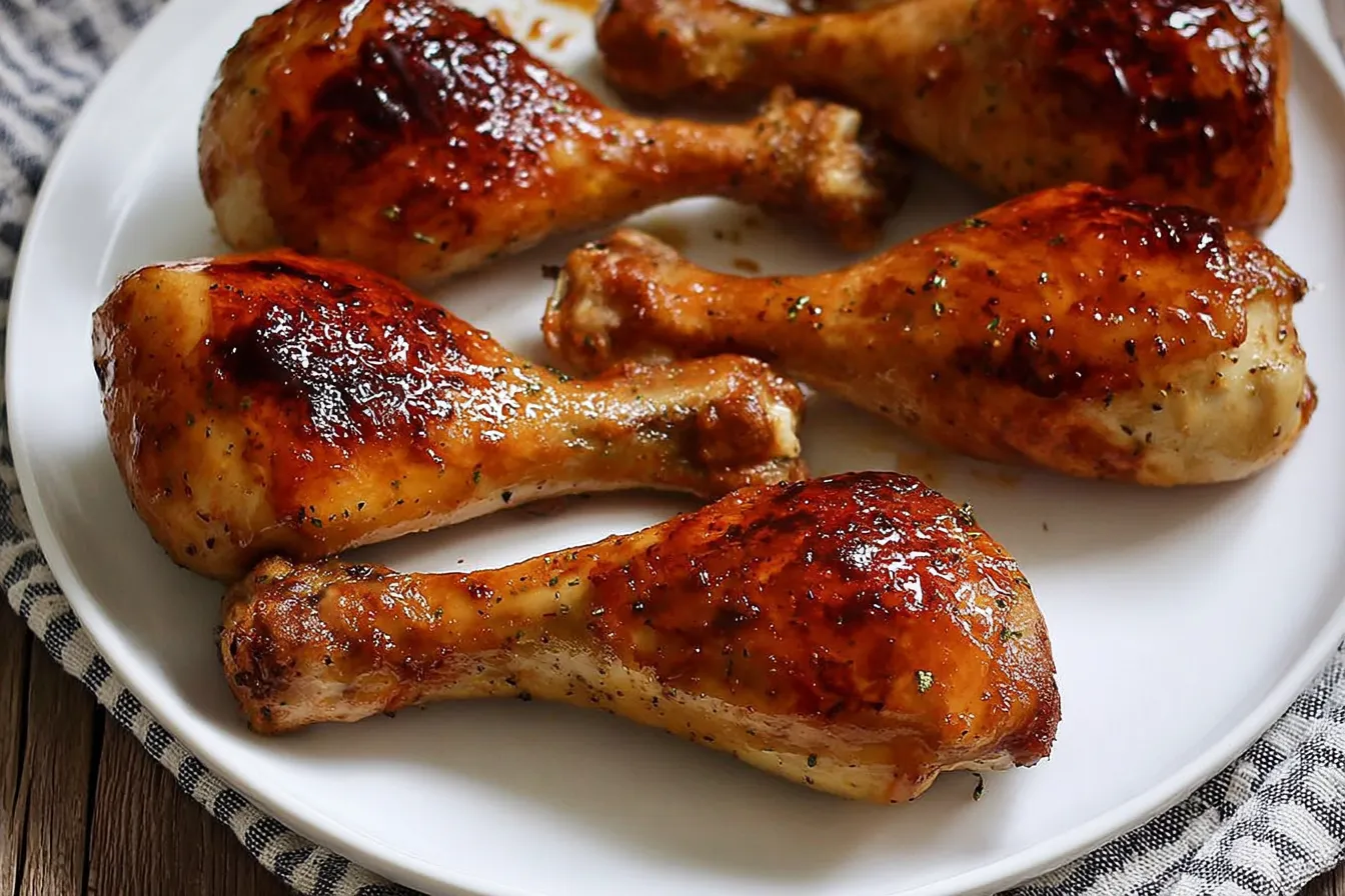 Honey Garlic Grilled Chicken Drumsticks