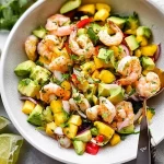 Mango Avocado Shrimp Salad - A Colorful Summer Dish