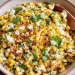 Vibrant Mexican Street Corn Salad in a Bowl