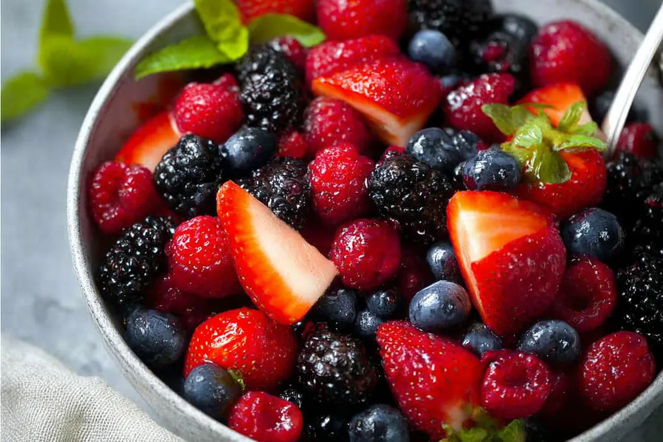 Mixed Berry Fruit Salad