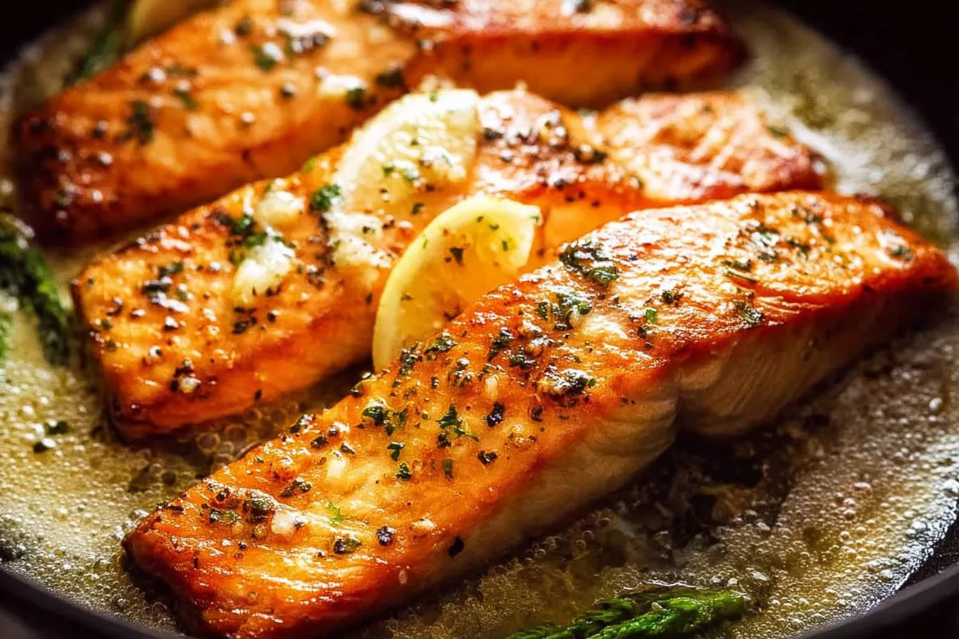 One-Pan Lemon Garlic Butter Salmon