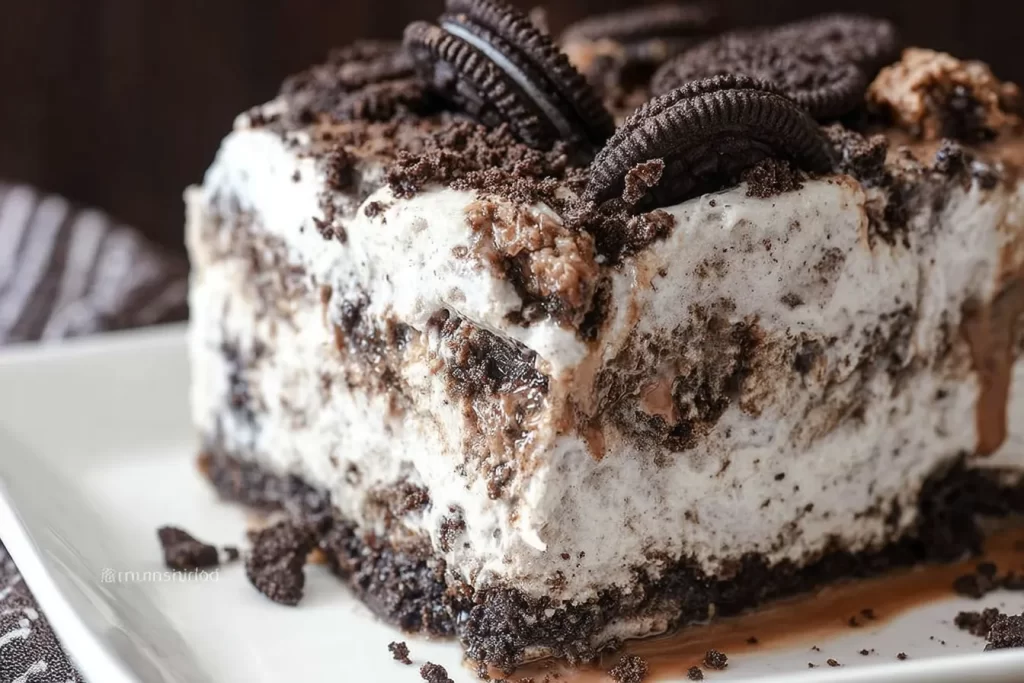 Oreo Ice Cream Cake - A Delicious Slice of Joy