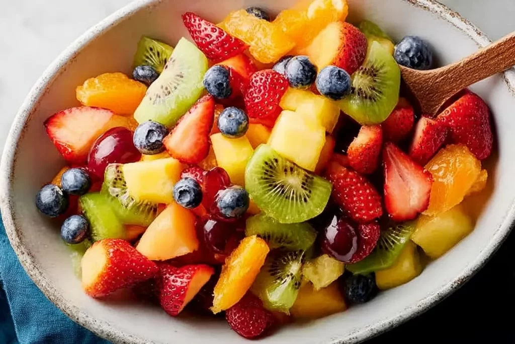 Bright and Colorful Perfect Summer Fruit Salad