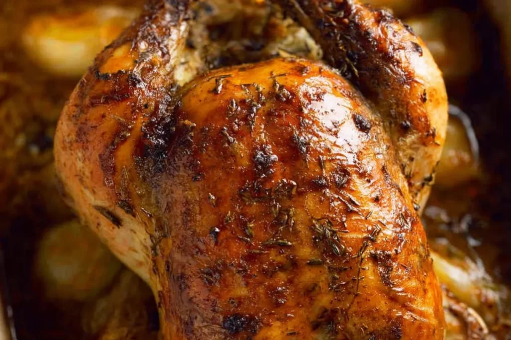 Perfectly Golden Roast Chicken