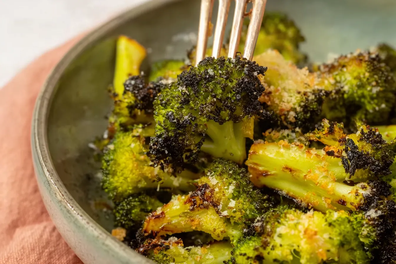 Roasted Broccoli with Parmesan