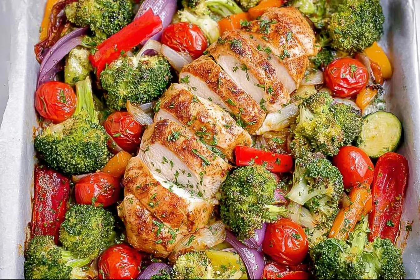 Sheet Pan Chicken and Veggies