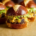 Delicious Smash Burger Sliders Ready to Serve