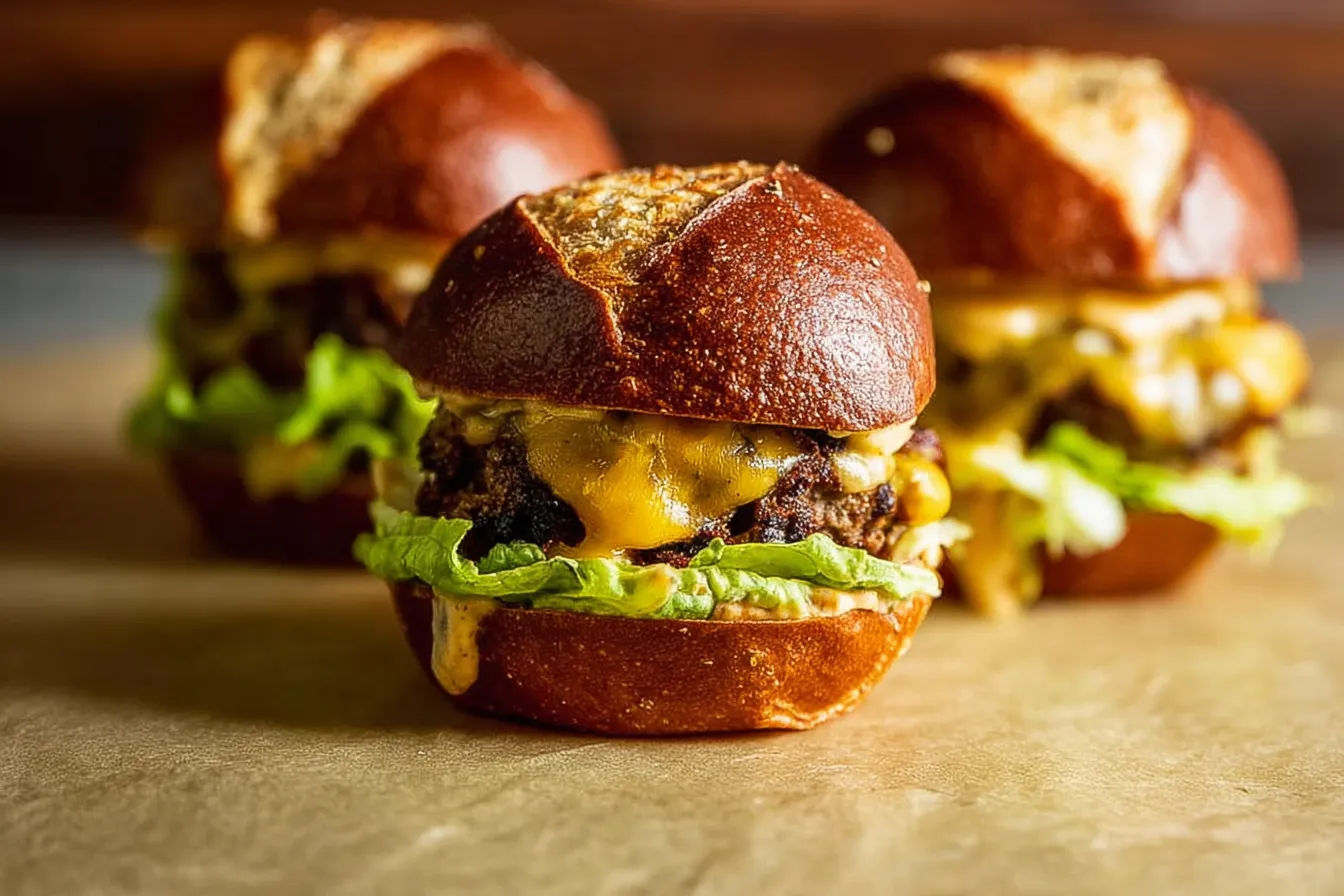 Smash Burger Sliders