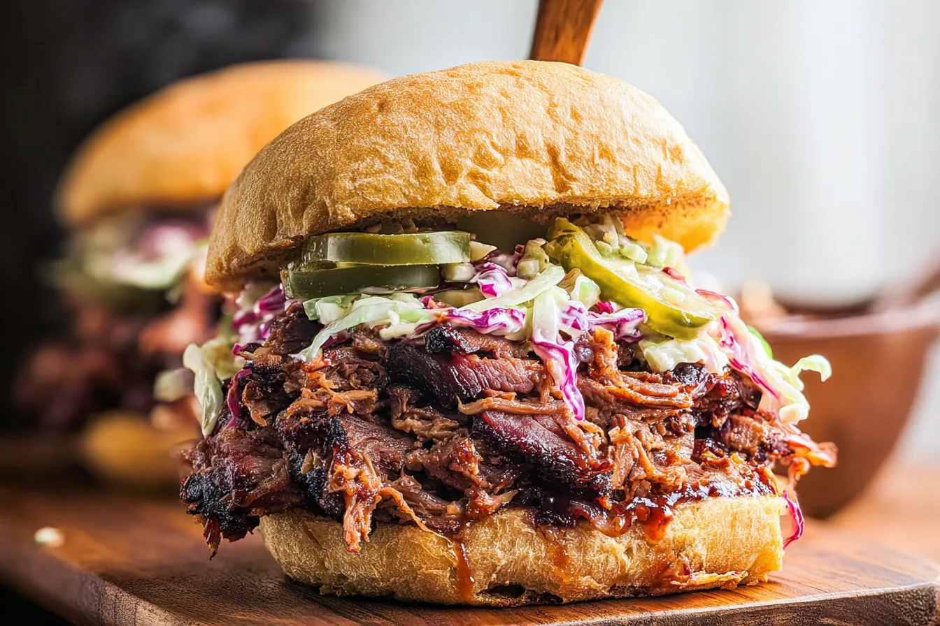 Smoked Brisket Sandwiches