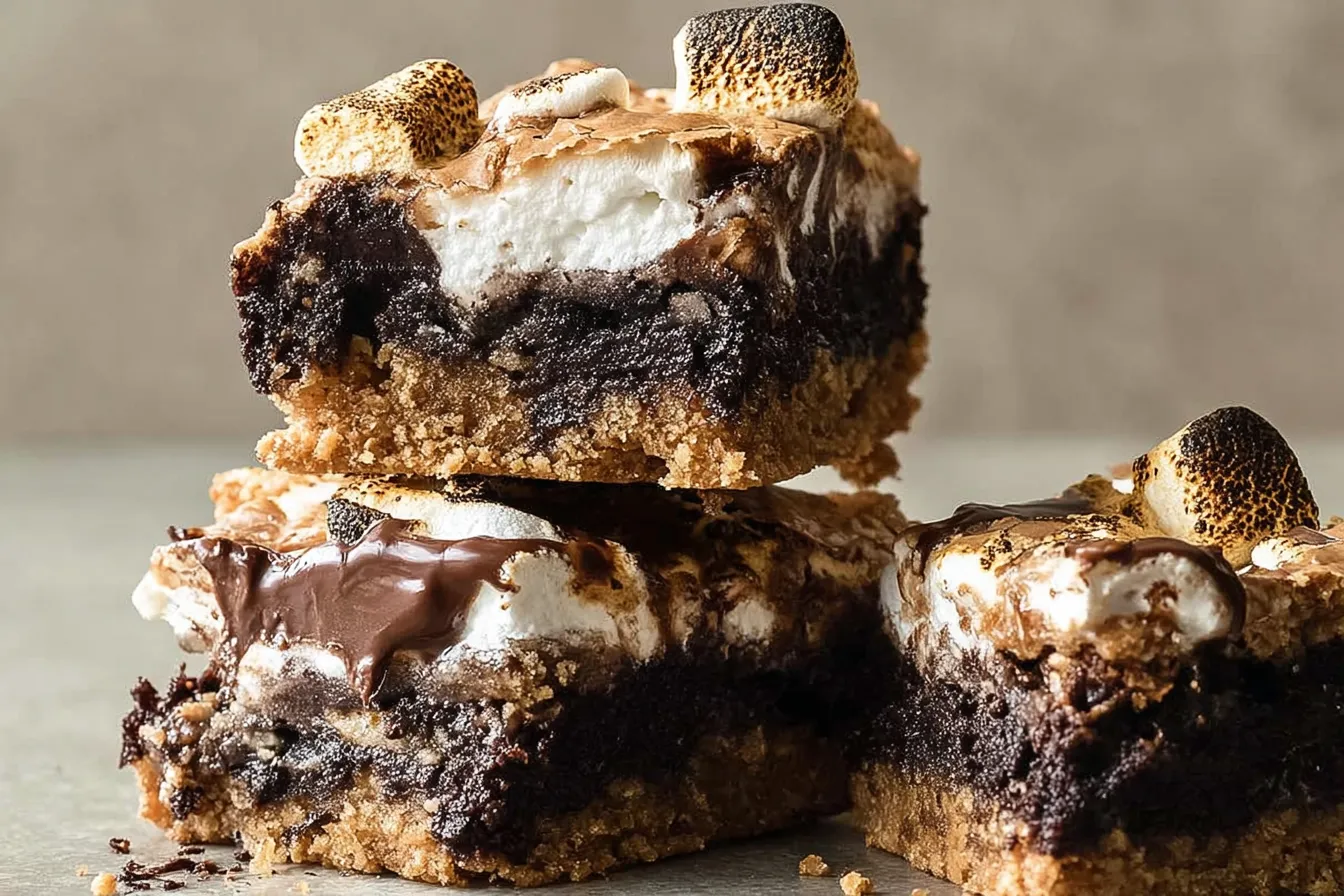 Delicious S'mores Brownies by [Your Blog Name]