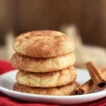 Delicious Snickerdoodle Cookies on a Plate