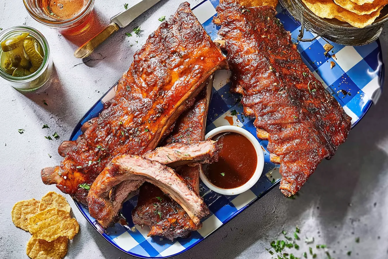 Delicious Spiced Baby Back Ribs Ready to Serve