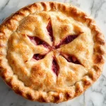 Delicious Homemade Strawberry Rhubarb Pie