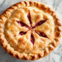 Delicious Homemade Strawberry Rhubarb Pie