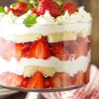 Strawberry Shortcake Trifle: A Delightful Summer Treat Delicious Strawberry Shortcake Trifle