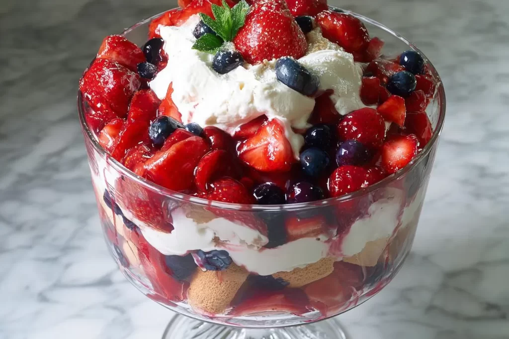 Summer Berry Trifle - A Colorful and Delicious Dessert